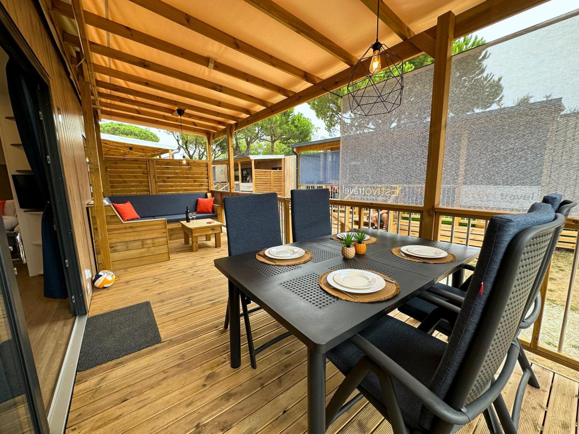 Estivo Premium Deluxe Mobile Homes On Camping Malibu Beach Campingplatz