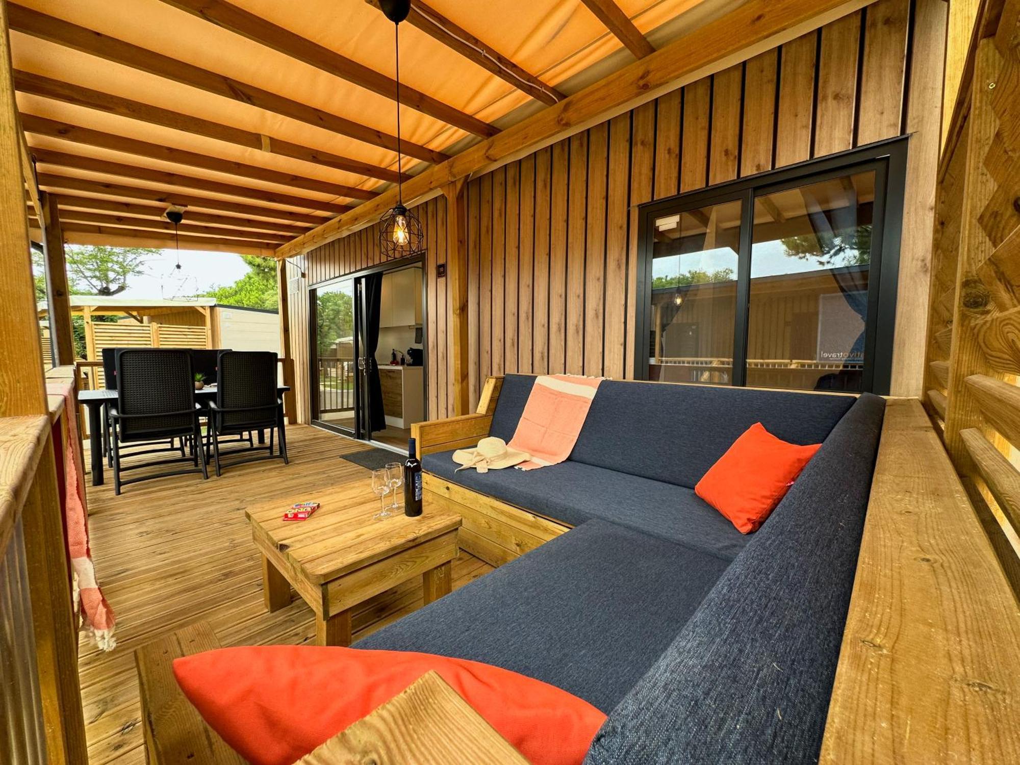 Campingplatz Estivo Premium Deluxe Mobile Homes On Camping Malibu Beach Lido di Jesolo